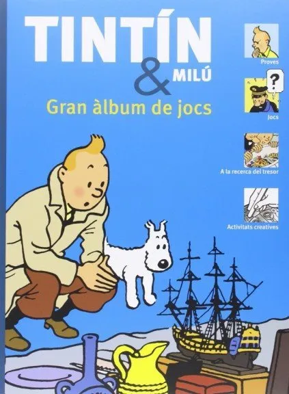 Tintin & Milú - Gran àlbum de jocs