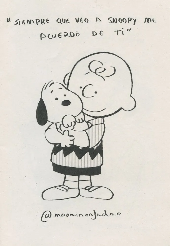 Siempre que veo a Snoopy me acuerdo de ti (Autoedición)