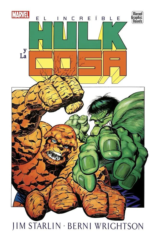 El increíble Hulk y La Cosa. Novelas Gráficas Marvel
