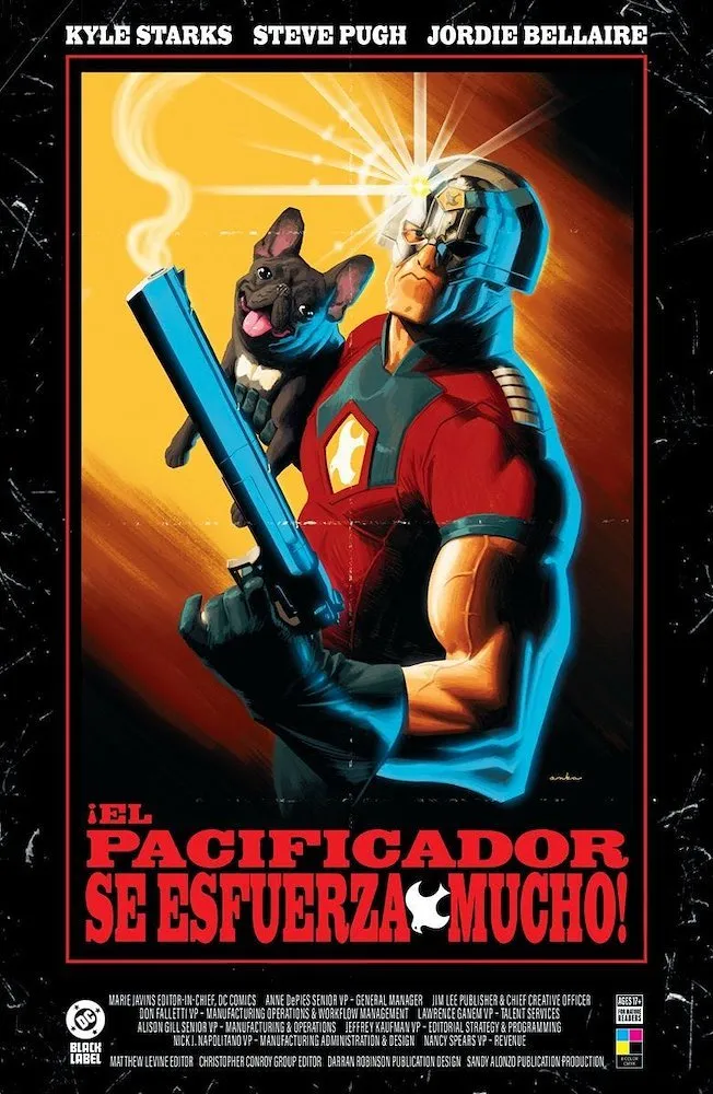 ¡El Pacificador se esfuerza mucho!