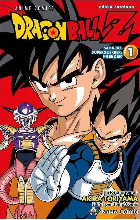 Anime còmics Dragon Ball Z Saga del superguerrar: Freezer (Catalán)