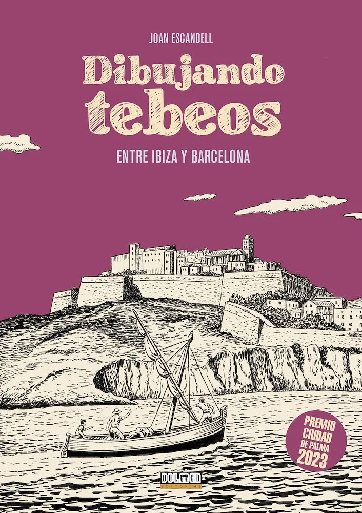 Dibujando tebeos entre Ibiza y Barcelona