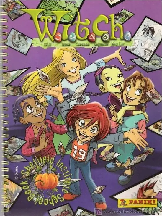 W.i.t.c.h. Sheffield Insitute School Book