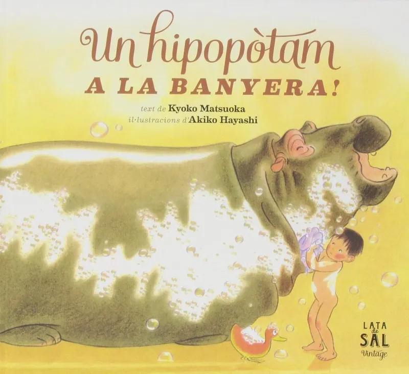 Un hipopòtam a la banyera!