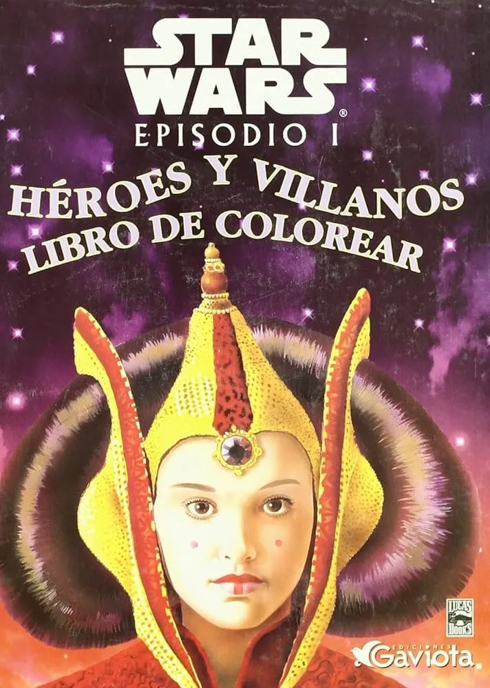 Star Wars. Episodio I. Héroes y villanos. Libro de colorear