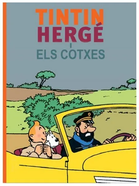 Tintín, Hergé i els cotxes