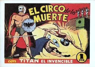 Titan el invencible. El circo de la muerte