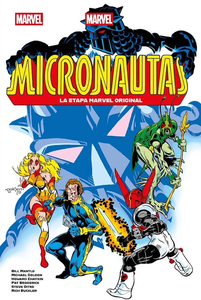 Los Micronautas: La Etapa Marvel Original. Marvel Omnibus (Portada variante)