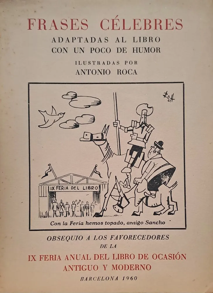 Frases célebres adaptadas al libro con un poco de humor