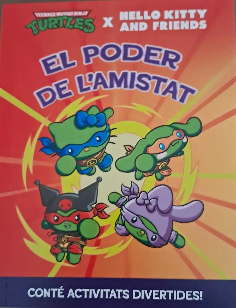 Teenage Mutant Ninja Turtles x Hello Kitty and Friends El poder de l'amistat