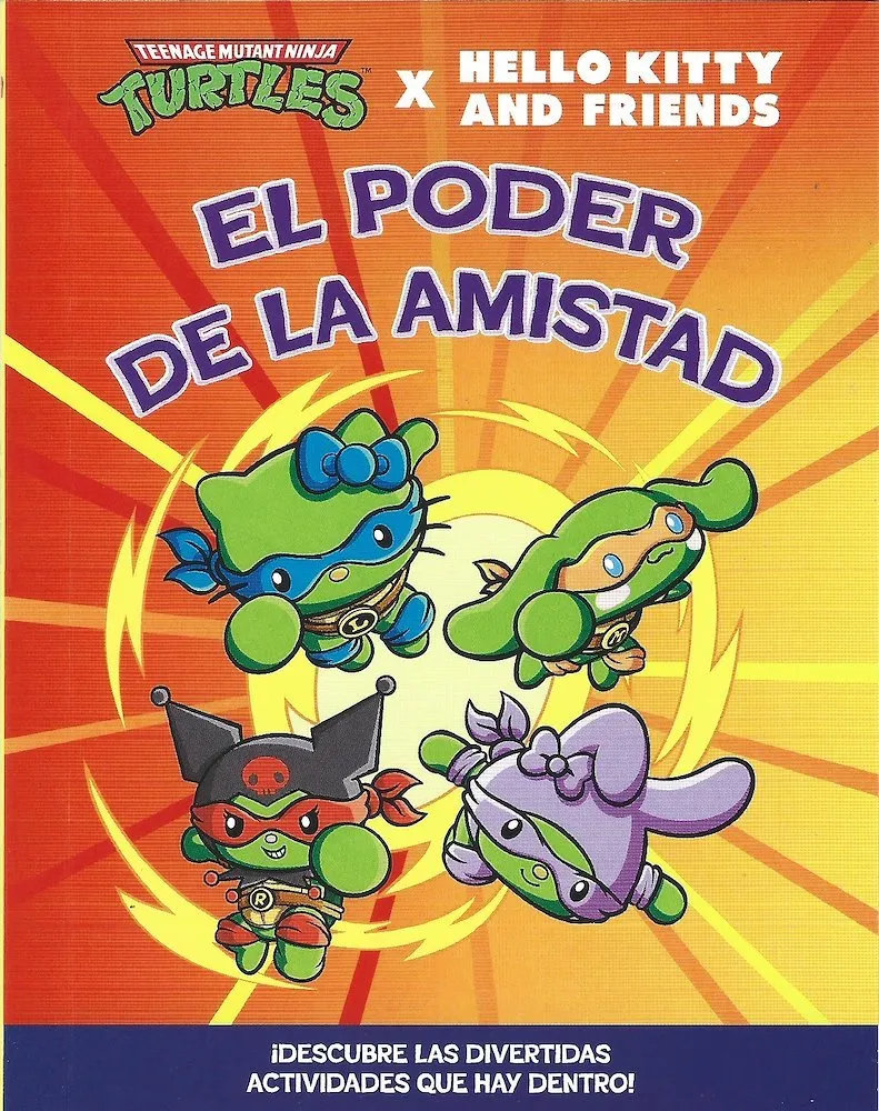 Teenage Mutant Ninja Turtles x Hello Kitty and Friends. El poder de la amistad