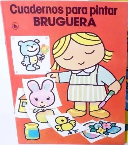 Cuadernos para pintar Bruguera