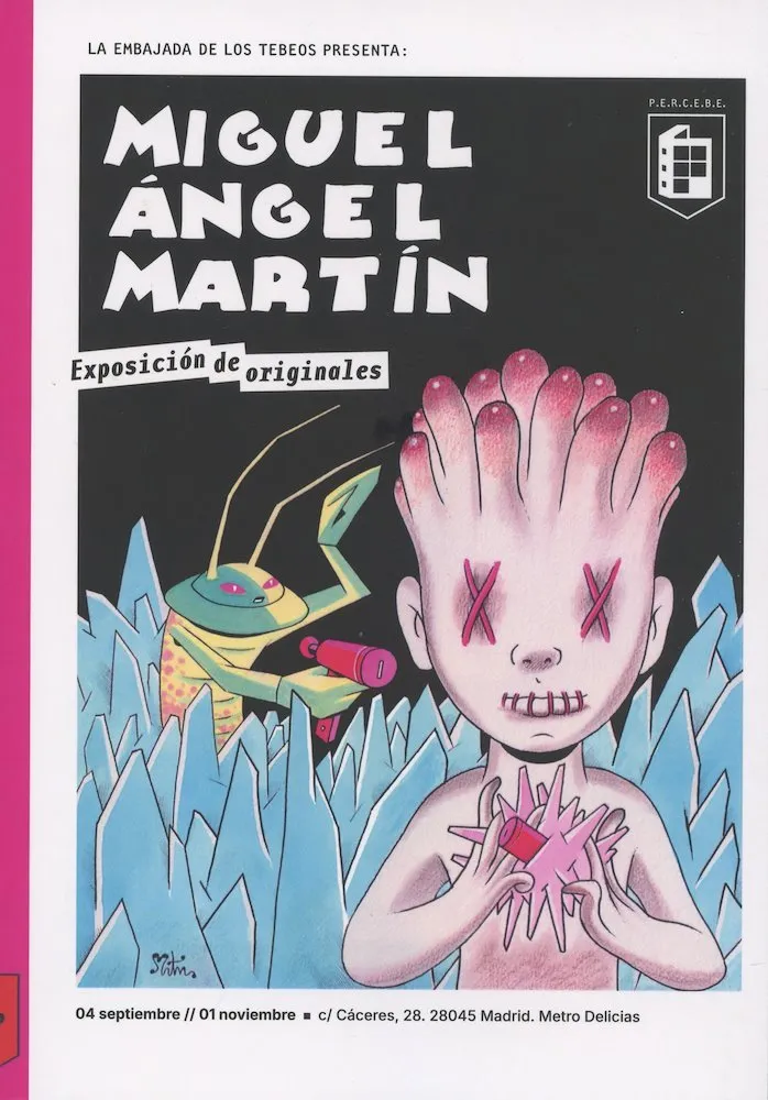 Miguel Ángel Martín. Exposición de originales