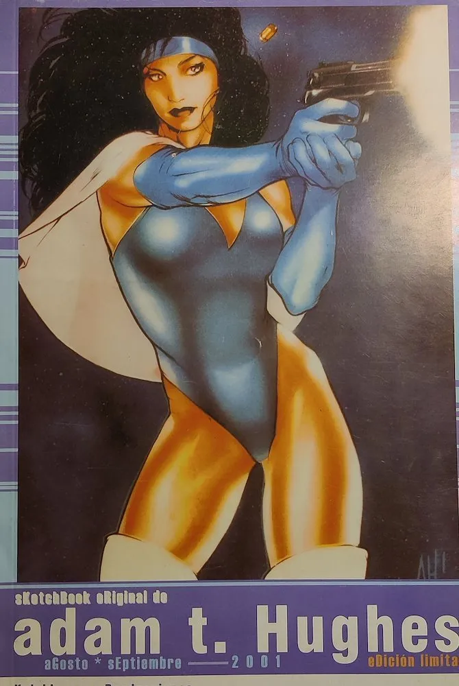 Sketchbook original de Adam T. Hughes