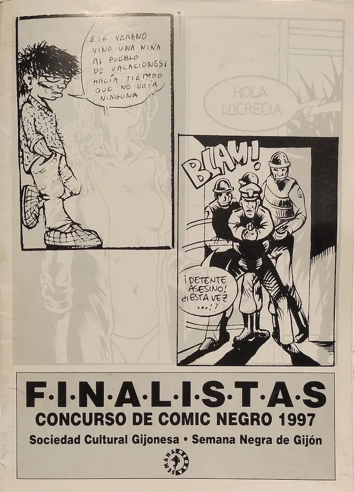 Finalistas Concurso de Cómic Negro 1997