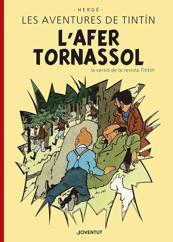 Les aventures de Tintin - L'afer Tornassol: La versió de la revista Tintin