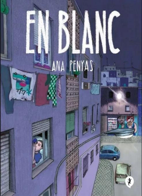 En blanc