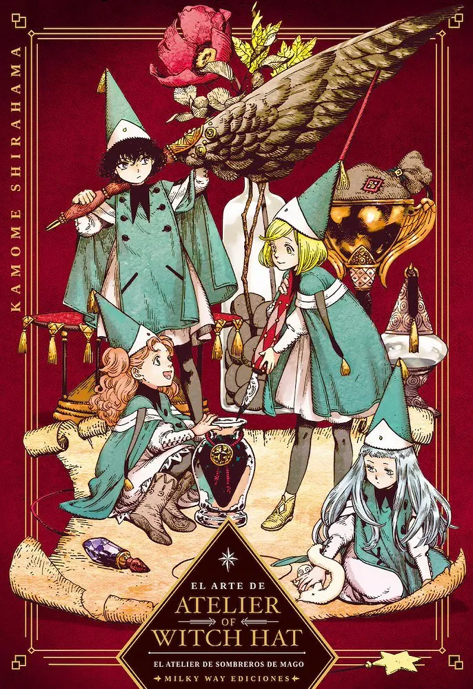 El arte de Atelier of Witch Hat