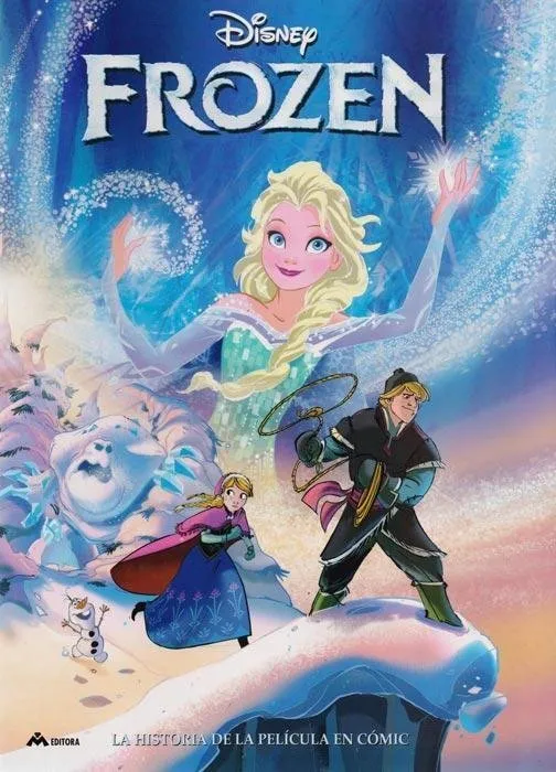 Frozen: La historia de la pelicula en comic