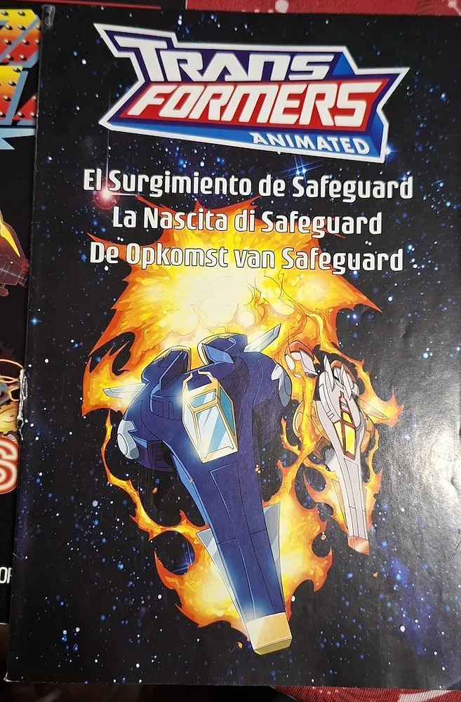 Transformers Animated el surgimiento de safeguard