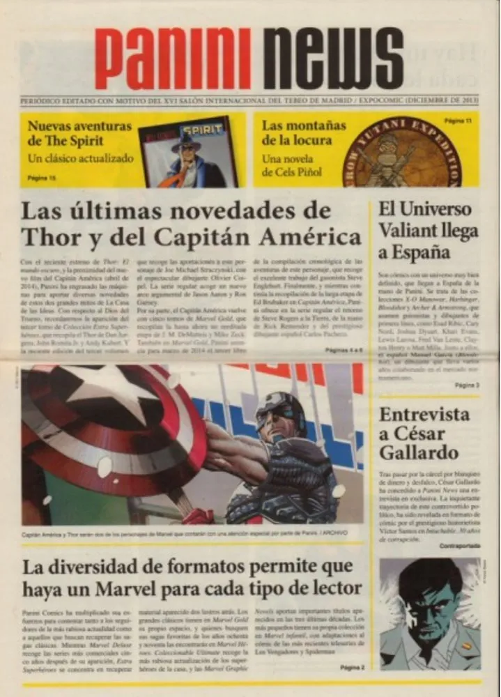 Panini News especial expocomic Madrid 2013