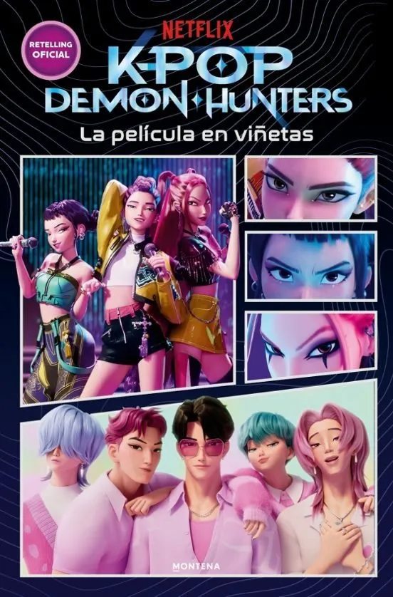 K-Pop Demon Hunters - La pelicula en viñetas