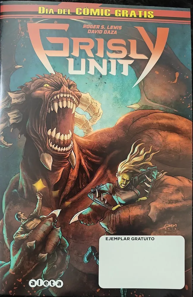Día del Cómic Gratis 2026: Grisly unit