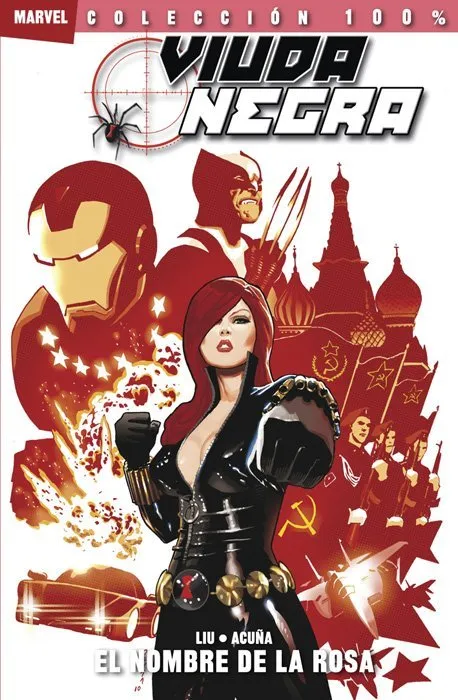 Viuda Negra. El nombre de la rosa. 100% Marvel
