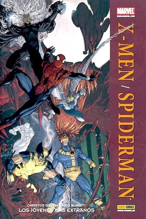 X-Men / Spiderman. Los jóvenes más extraños
