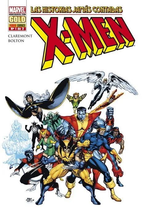 X-Men. Las historias jamás contadas. Marvel Gold