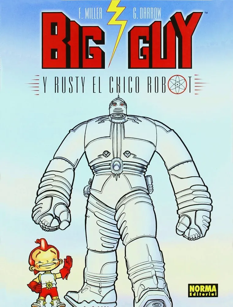 Big Guy y Rusty el chico robot