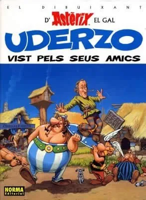 El dibuixant d'Asterix el gal Uderzo vist pels seus amics