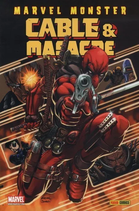 Cable y Masacre. Marvel Monster