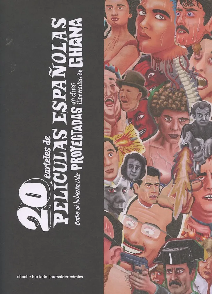 20 carteles de películas españolas como si hubiesen sido proyectadas en cines itinerantes de Ghana